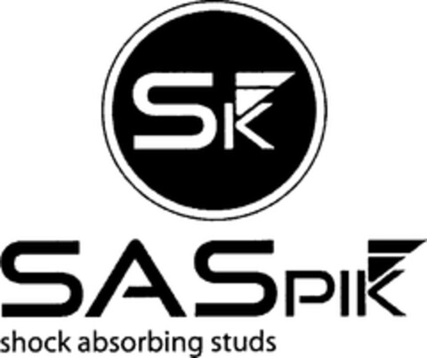 SK SASPIK shock absorbing studs Logo (WIPO, 11.12.2015)