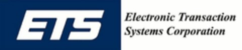 ETS Electronic Transaction Systems Corporation Logo (WIPO, 14.06.2016)