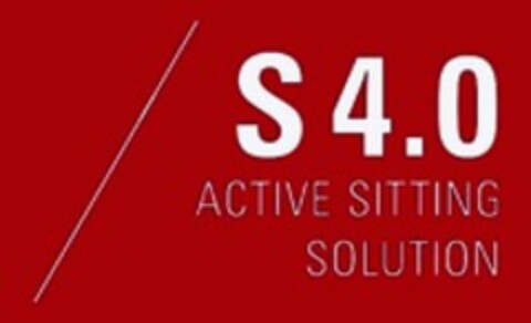 S 4.0 ACTIVE SITTING SOLUTION Logo (WIPO, 06.02.2019)