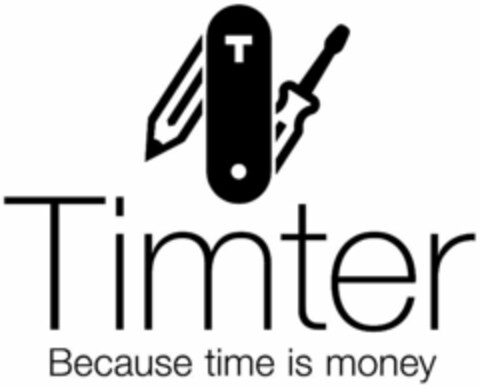 Timter Because time is money Logo (WIPO, 03/21/2019)