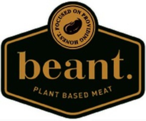 beant. PLANT BASED MEAT FOCUSED ON PROVIDING HONEST Logo (WIPO, 27.09.2019)