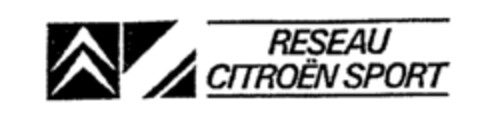 RESEAU CITROËN SPORT Logo (WIPO, 31.05.1988)