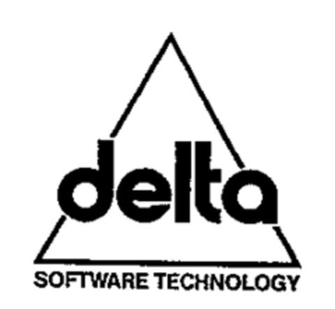 delta SOFTWARE TECHNOLOGY Logo (WIPO, 19.04.1991)