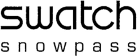 swatch snowpass Logo (WIPO, 11/06/2001)