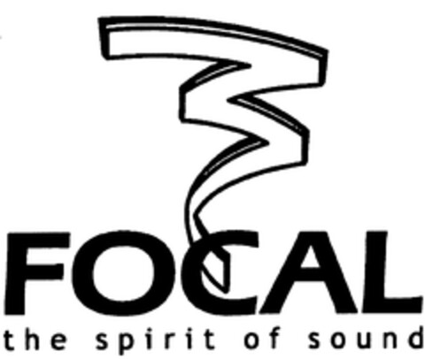FOCAL the spirit of sound Logo (WIPO, 22.03.2005)