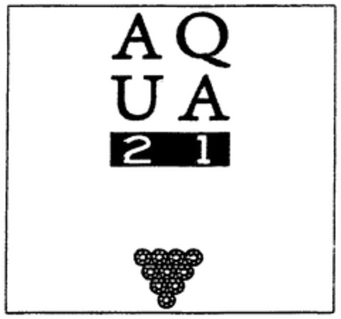AQUA 21 Logo (WIPO, 08.07.2008)