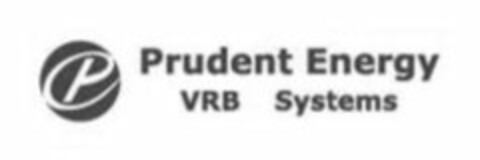 P Prudent Energy VRB Systems Logo (WIPO, 11/23/2010)