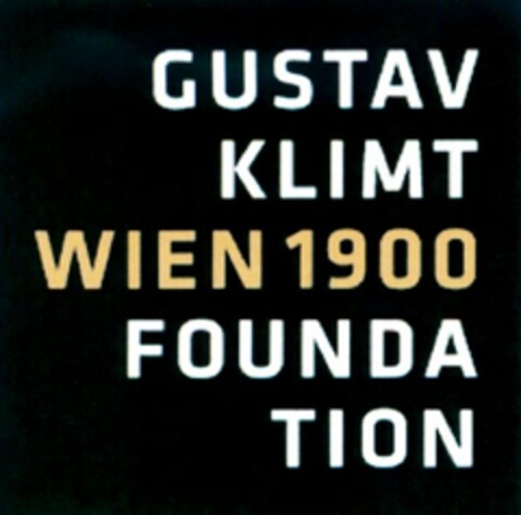 GUSTAV KLIMT WIEN 1900 FOUNDATION Logo (WIPO, 10/31/2013)