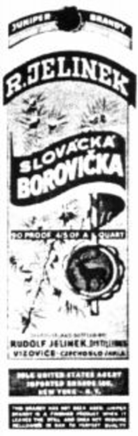 BOROVICKA Logo (WIPO, 05/17/1985)