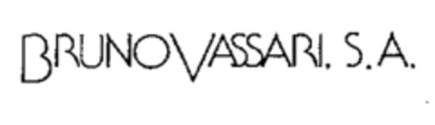 BRUNO VASSARI, S.A. Logo (WIPO, 12.02.1992)