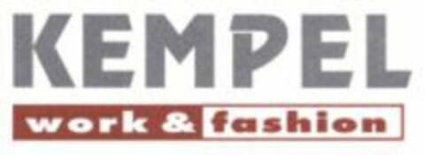 KEMPEL work & fashion Logo (WIPO, 18.10.1996)