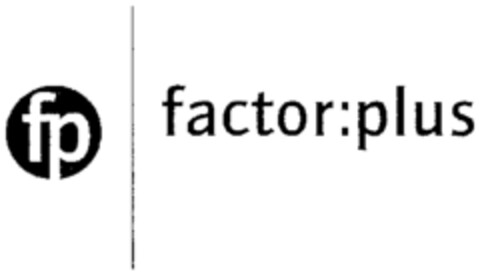 fp factor:plus Logo (WIPO, 18.07.1997)