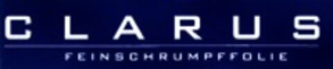 CLARUS FEINSCHRUMPFFOLIE Logo (WIPO, 30.10.1998)