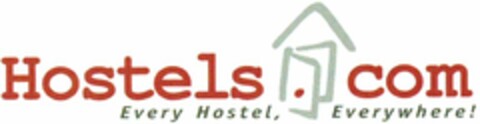 Hostels.com Every Hostel, Everywhere! Logo (WIPO, 23.08.2006)