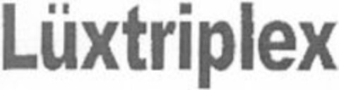 Lüxtriplex Logo (WIPO, 26.08.2011)