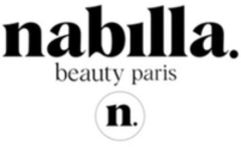 nabilla. beauty paris n. Logo (WIPO, 10.05.2022)