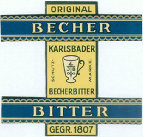 ORIGINAL BECHER BITTER Logo (WIPO, 03/11/1961)