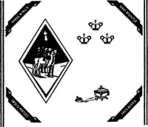 THREE KINGS Logo (WIPO, 13.01.1988)