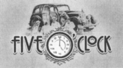 FIVE O'CLOCK Logo (WIPO, 01/08/2003)