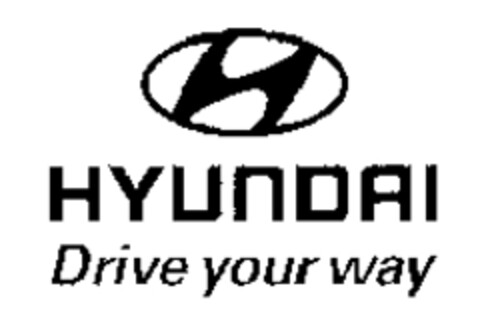 HYUNDAI Drive your way Logo (WIPO, 03/09/2005)