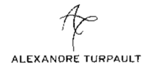 ALEXANDRE TURPAULT Logo (WIPO, 25.01.2007)