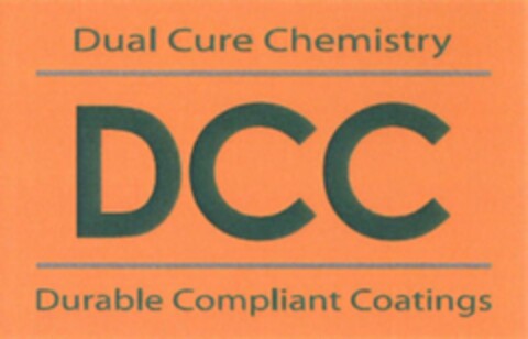 DCC Dual Cure Chemistry Durable Compliant Coatings Logo (WIPO, 26.11.2007)