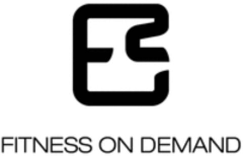 E² FITNESS ON DEMAND Logo (WIPO, 05.09.2017)