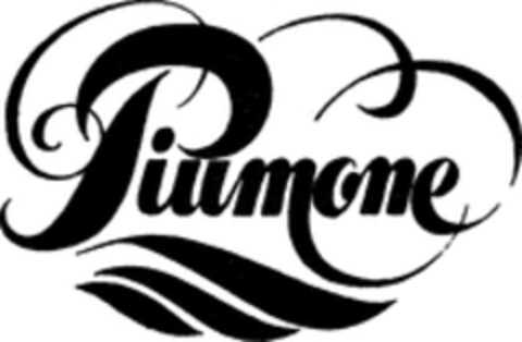 Piumone Logo (WIPO, 06/11/1977)