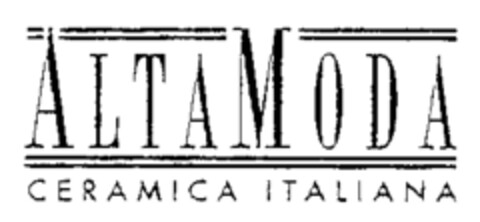 ALTA MODA CERAMICA ITALIANA Logo (WIPO, 07/26/1995)