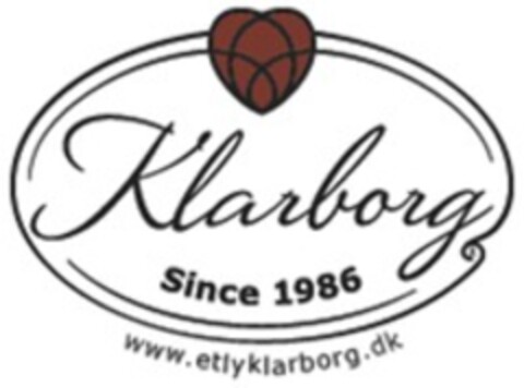 Klarborg Since 1986 www.etlyklarborg.dk Logo (WIPO, 17.11.2015)
