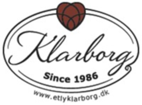 Klarborg Since 1986 www.etlyklarborg.dk Logo (WIPO, 11/17/2015)