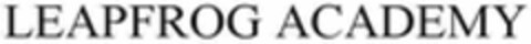 LEAPFROG ACADEMY Logo (WIPO, 07.03.2018)