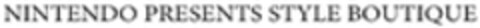 NINTENDO PRESENTS STYLE BOUTIQUE Logo (WIPO, 21.01.2020)