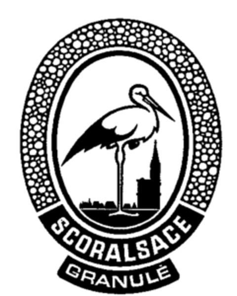 SCORALSACE GRANULÉ Logo (WIPO, 02.06.1970)
