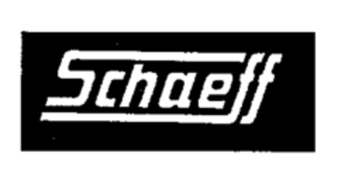 Schaeff Logo (WIPO, 27.09.1972)
