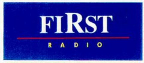 FIRST RADIO Logo (WIPO, 12/24/1992)