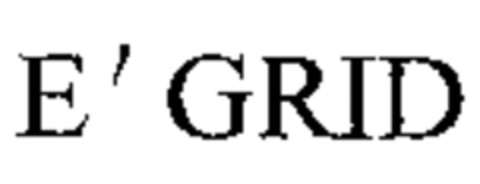 E' GRID Logo (WIPO, 03/30/2005)