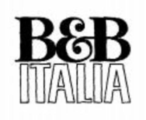 B&B ITALIA Logo (WIPO, 17.03.2005)