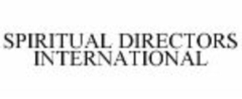 SPIRITUAL DIRECTORS INTERNATIONAL Logo (WIPO, 12/03/2007)