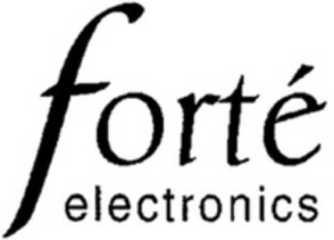 forté electronics Logo (WIPO, 15.02.2008)