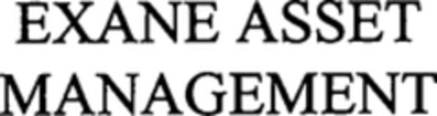 EXANE ASSET MANAGEMENT Logo (WIPO, 05/19/2008)