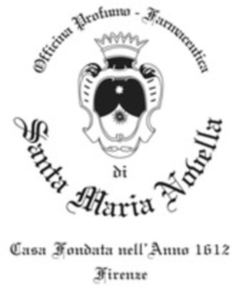 Officina Profumo - Farmaceutica di Santa Maria Novella Casa Fondata nell'Anno 1612 Firenze Logo (WIPO, 11/28/2014)