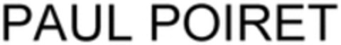 PAUL POIRET Logo (WIPO, 04/29/2015)