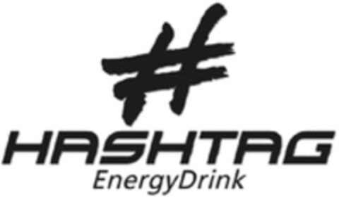 HASHTAG EnergyDrink Logo (WIPO, 08/17/2016)