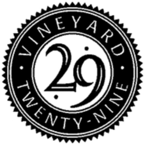 VINEYARD 29 TWENTY-NINE Logo (WIPO, 29.10.2019)