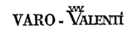 VARO-VALENTI Logo (WIPO, 09.03.1987)