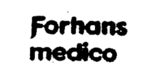 Forhans medico Logo (WIPO, 05.06.1991)