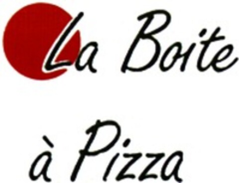 La Boite à Pizza Logo (WIPO, 04/17/1998)