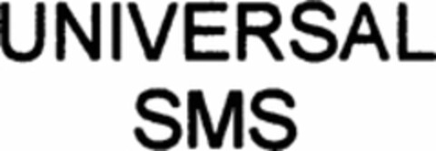 UNIVERSAL SMS Logo (WIPO, 02.07.1999)