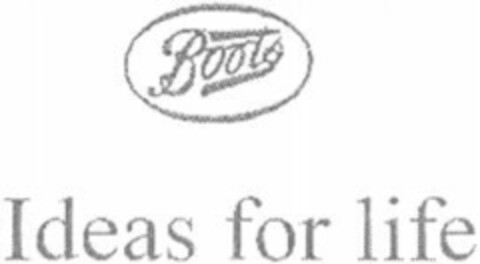 Boots Ideas for life Logo (WIPO, 02.11.2001)